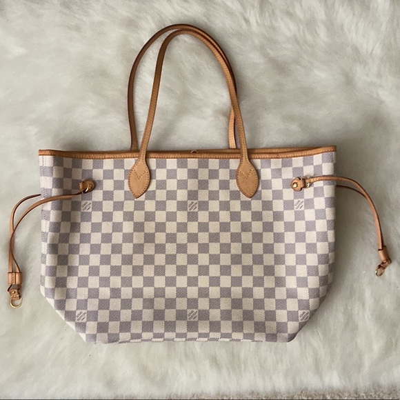 Louis Vuitton Damier Azur Neverfull MM - Picture 2 of 16